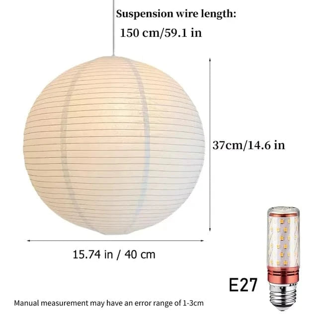 2 Suspension en boule japonaise