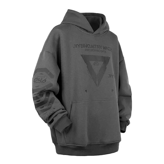 M / Gris Sweatshirt Techwear