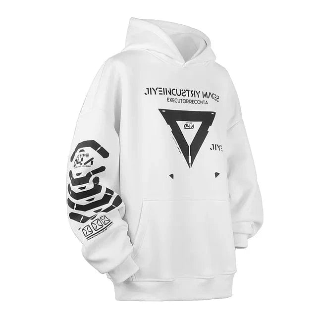 M / Blanc Sweatshirt Techwear