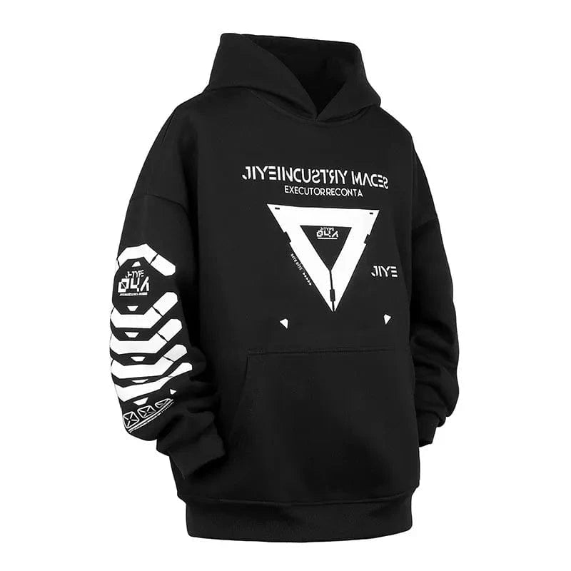 M / Noir Sweatshirt Techwear