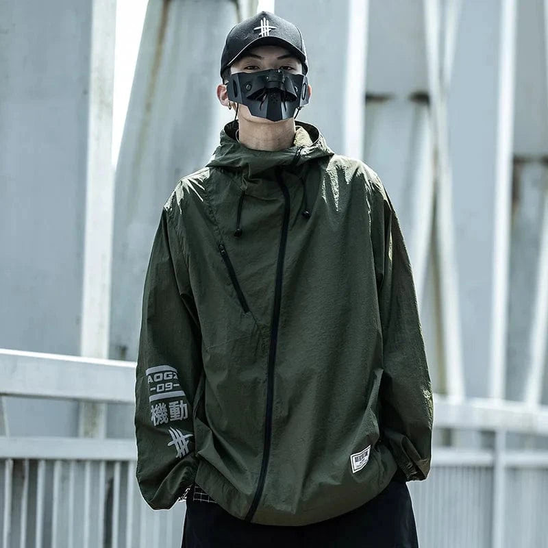 M / Vert Veste Techwear été