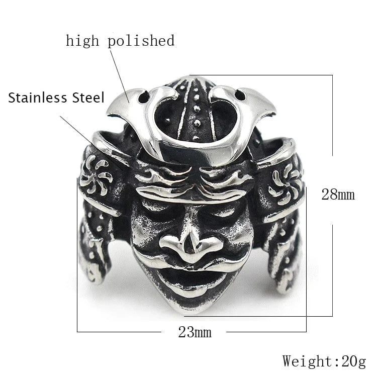 Bague japonaise samouraï
