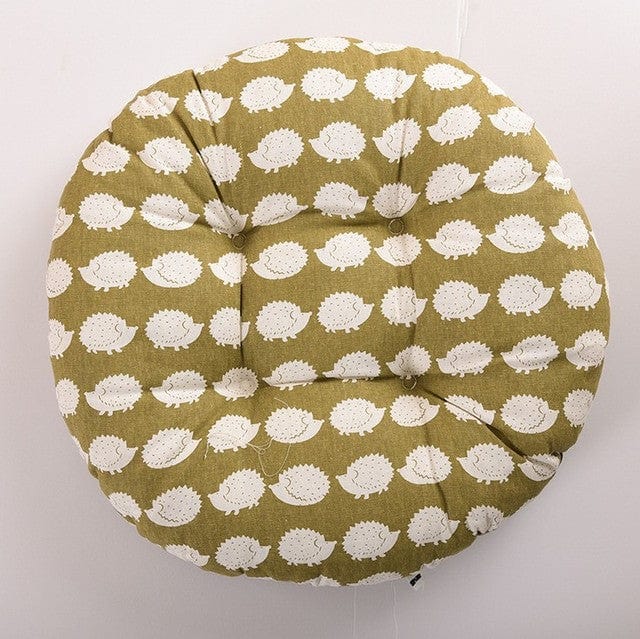 2 / 40x40cm Coussin Japonais Rond