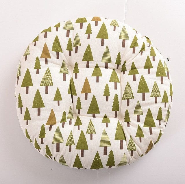 4 / 40x40cm Coussin Japonais Rond