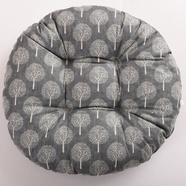 7 / 40x40cm Coussin Japonais Rond