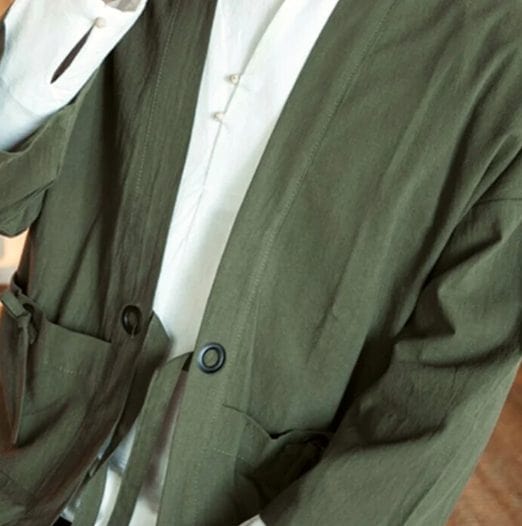 Kimono Vert Homme 'Midori No Yume'