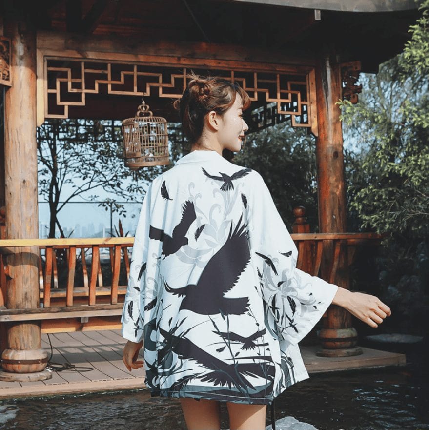 Taille unique Kimono envolement
