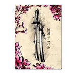 Estampe japonaise Katana
