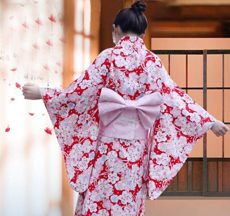 Kimono coloré femme