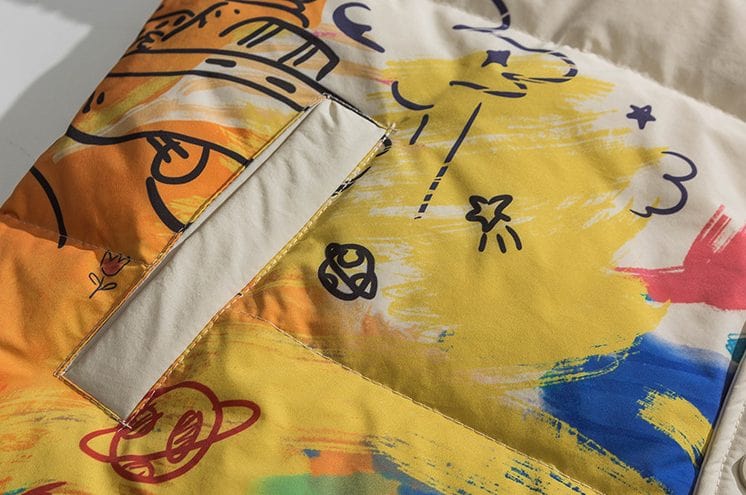 Doudoune japonaise Space