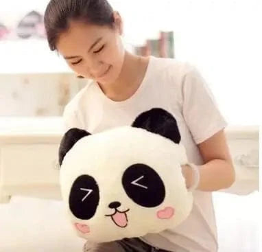 Yeux fermés Peluche panda kawaii