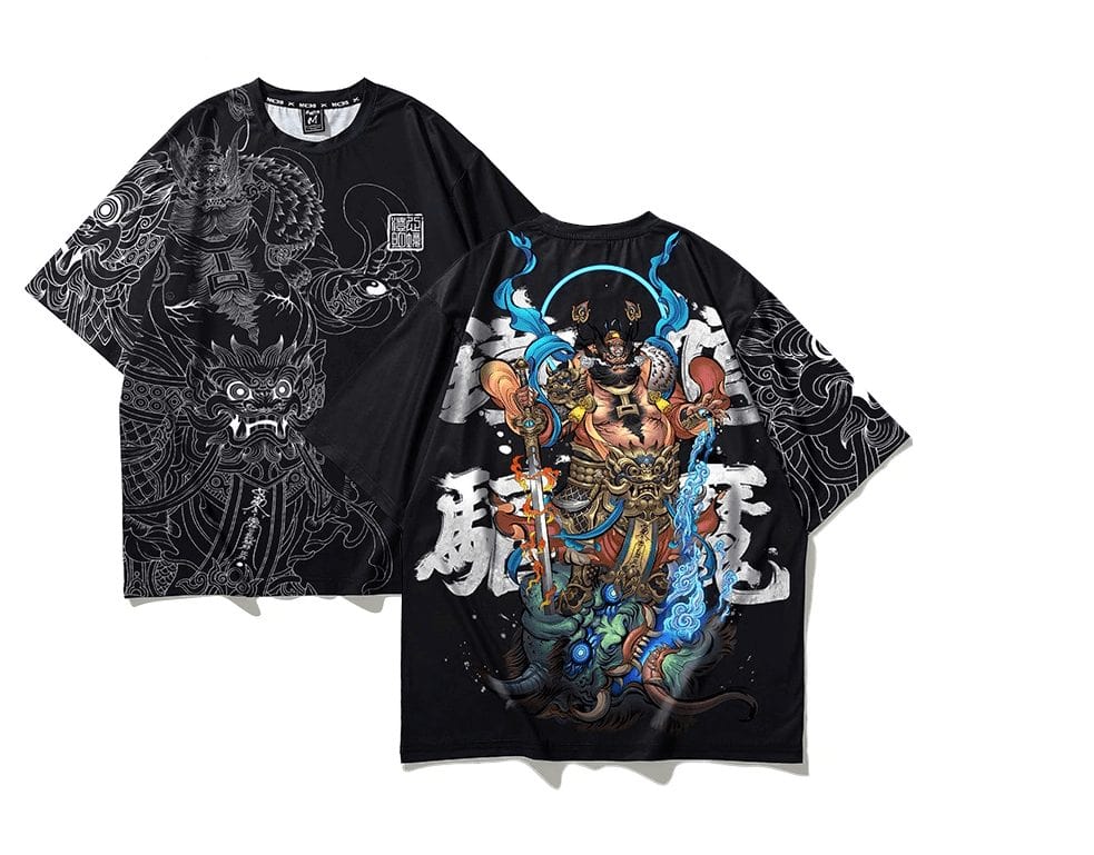 XS / Noir T-shirt japonais