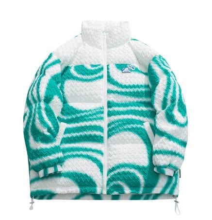 XS / Vert Doudoune japonaise Take off