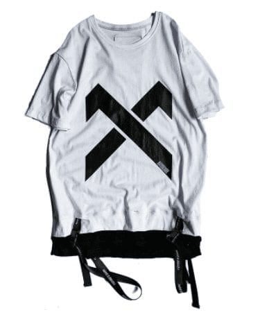 XS / Blanc T-shirt techwear
