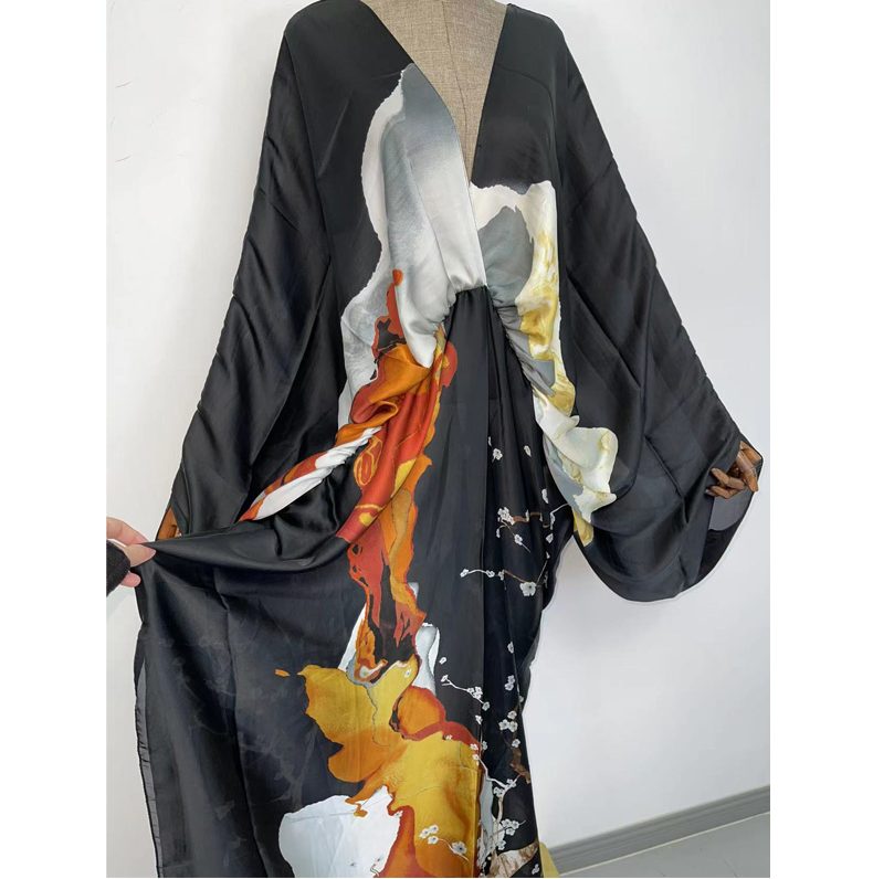 Tunique kimono femme noir