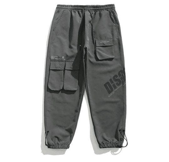 Gris / S Pantalon cargo techwear