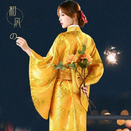 Kimono Kiiro ni saku