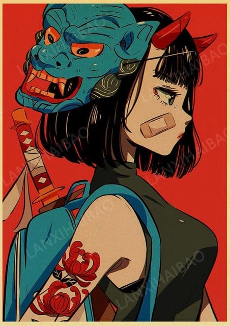 Affiche Japonaise Rétro Kawaii Edition 4