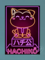 Affiche Japonaise Hachiko