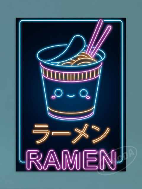 Affiche japonaise Ramen