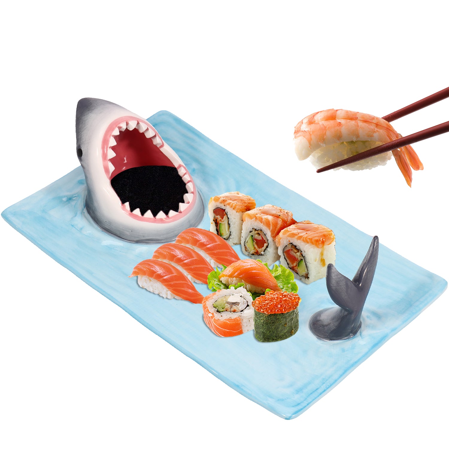 Assiette Sushi Porcelaine