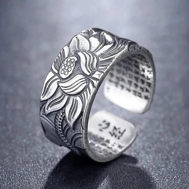 Redimensionnable Bague fleurs japonaise