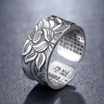 Bague fleurs japonaise