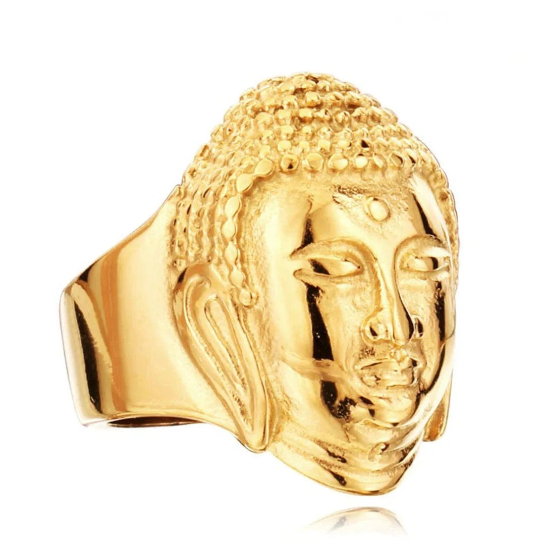 54 / Or Bague japonaise Bouddha