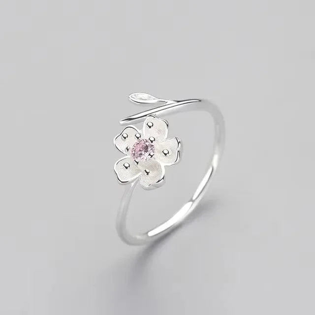 Bague fleur de cerisier japonaise