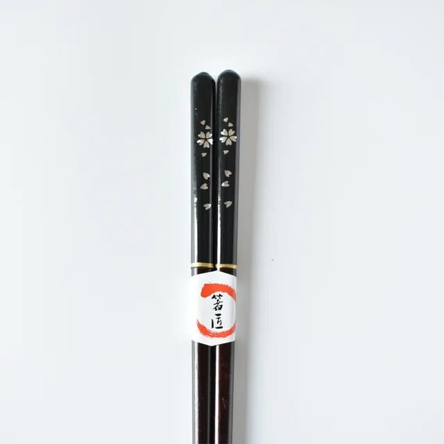 Noir Baguettes Japonaises Authentiques