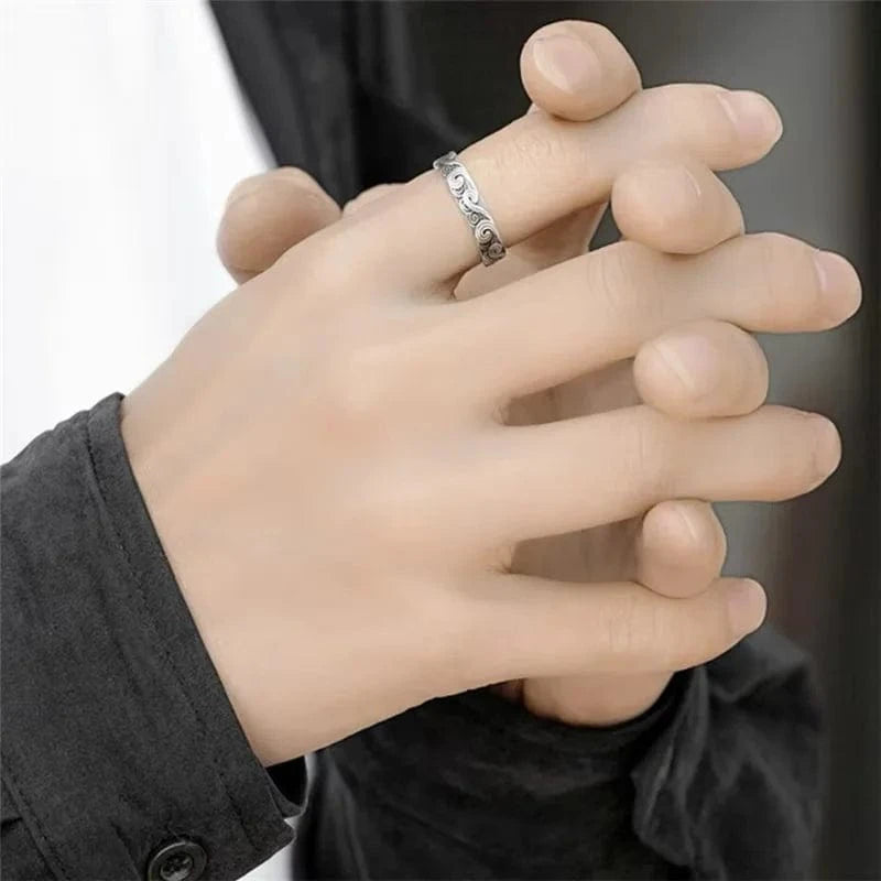 Bague vague japonaise