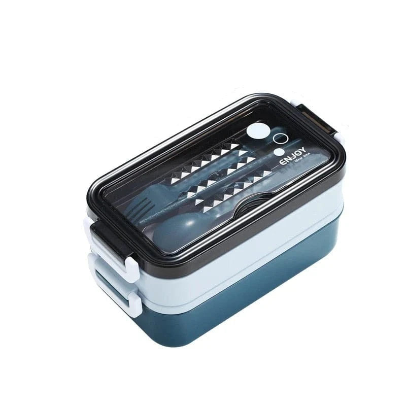 Bleu Bento Boite Japonaise