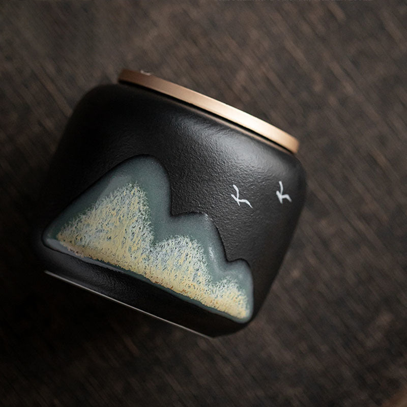 Boite à Thé Japonaise Céramique