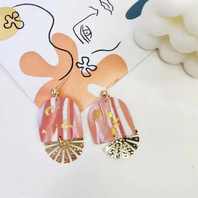 1 Boucle d’Oreille Japonaise Suspendue