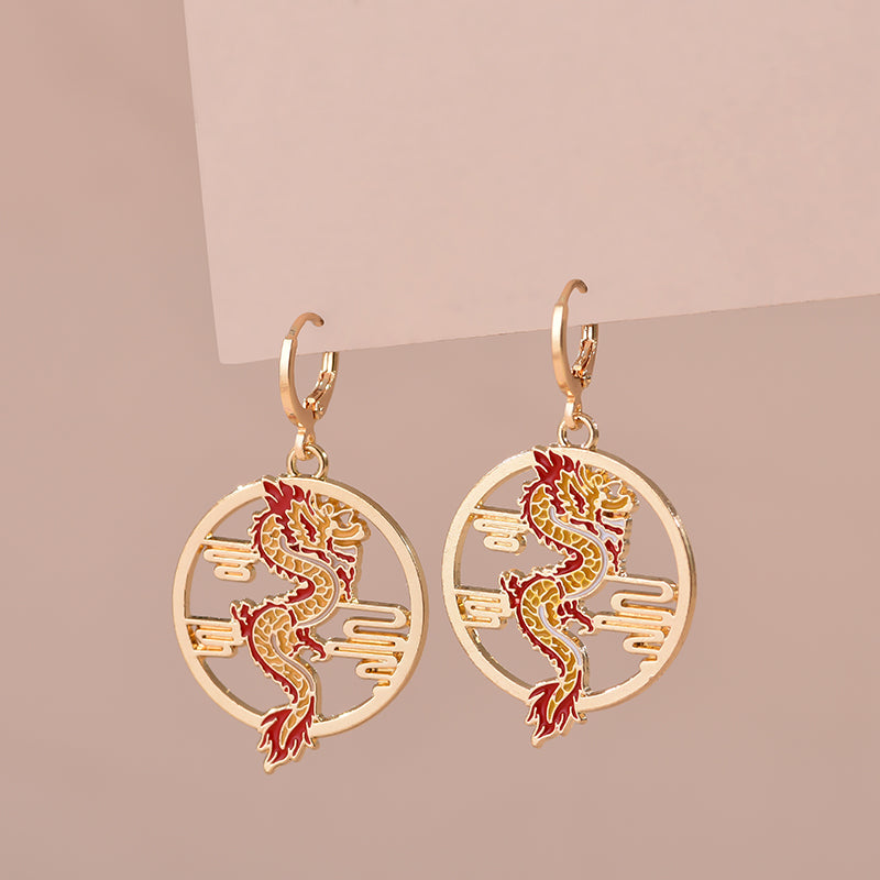 Boucle d’Oreille Dragon Koi
