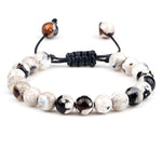 Bracelet Bouddhiste Japonais Blanc Cassé