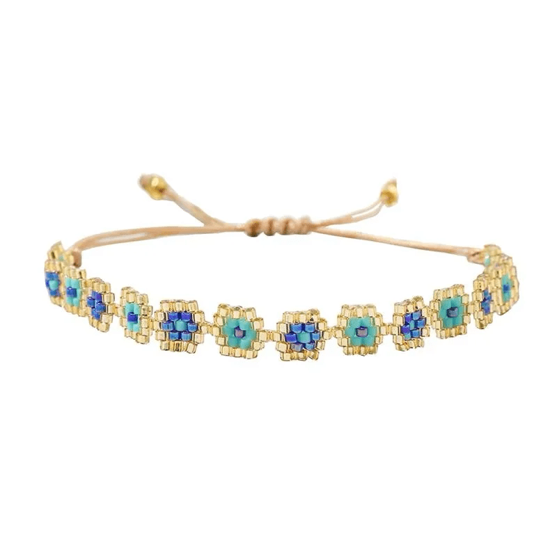 Or Bracelet fleur Miyuki