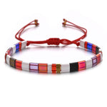 Bracelet Miyuki Perles Plates