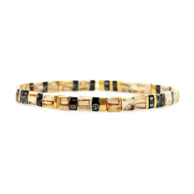 Bracelet miyuki tila élastique