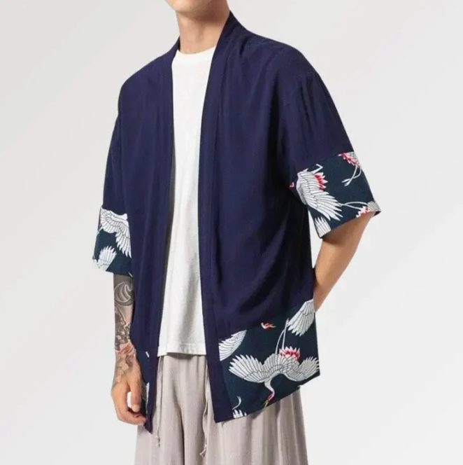 Cardigan Style Kimono homme