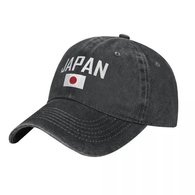 Noir Casquette Baseball Japon