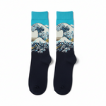 Chaussette Hokusai