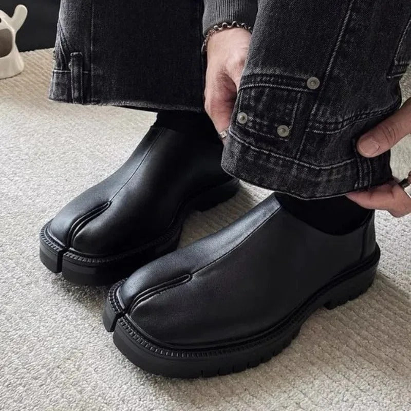 Chaussure Basse Tabi Noire Femme