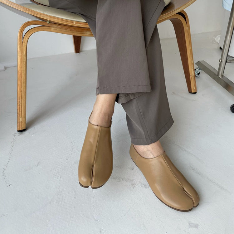 Chaussure Tabi Camel