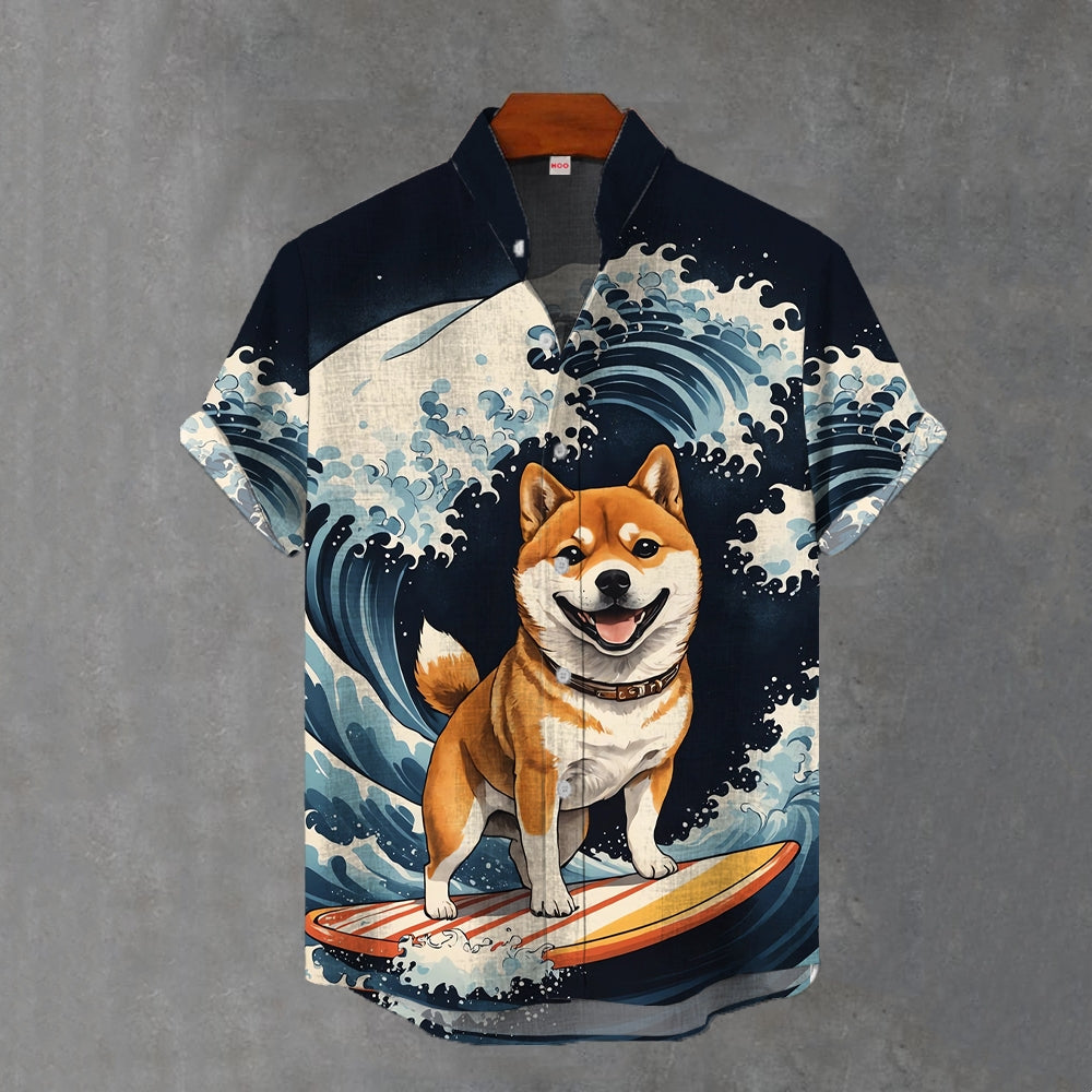 Chemise Ample Japonaise Homme