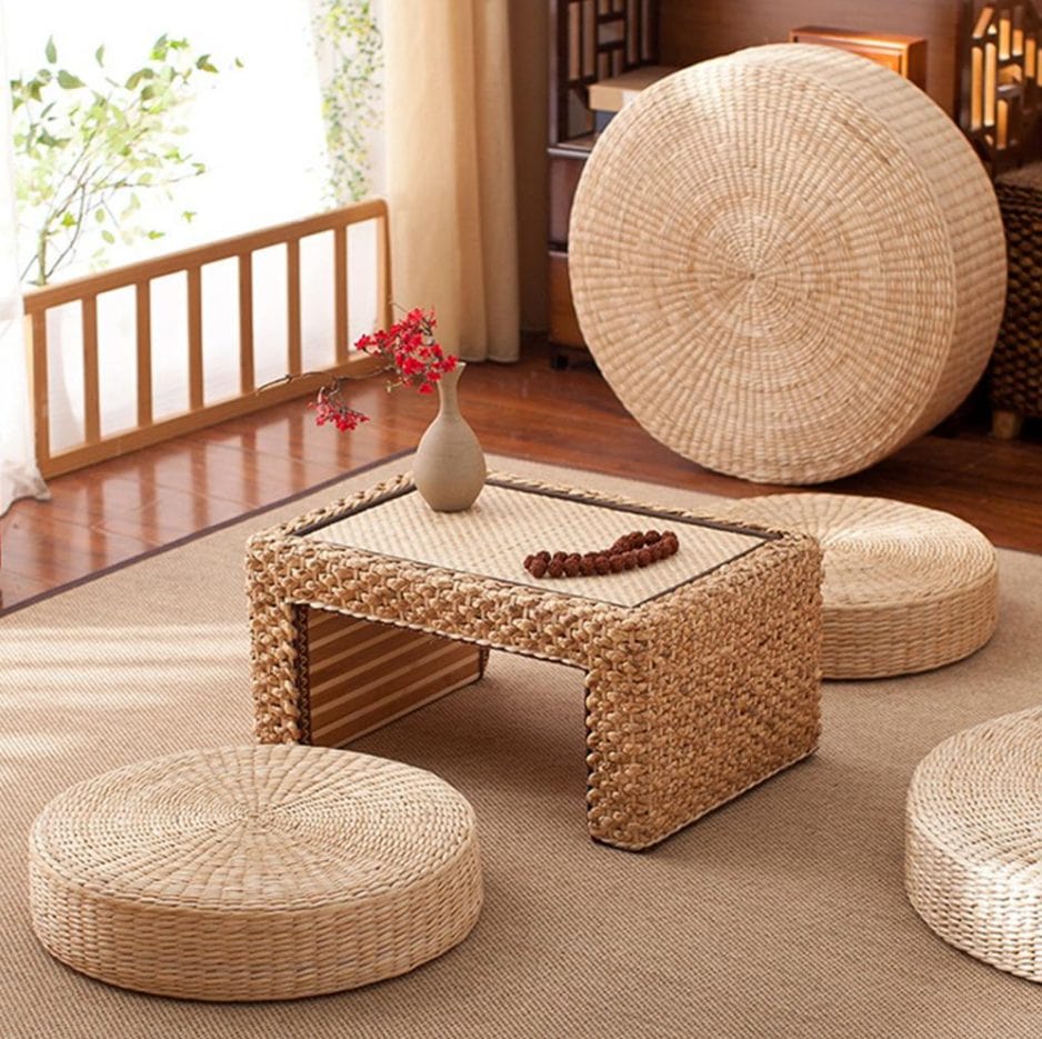 Coussin Japonais Méditation