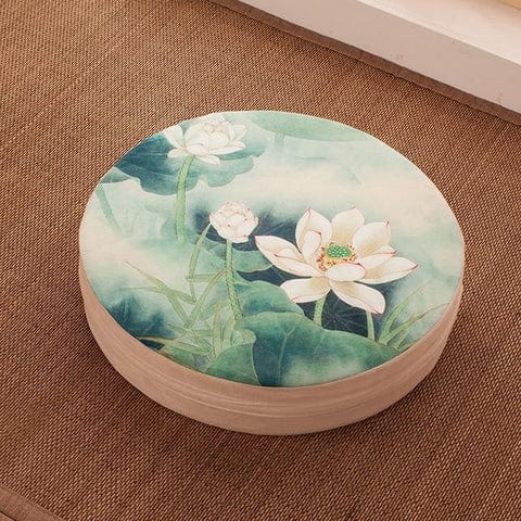 1 Coussins Japonais Fleurs