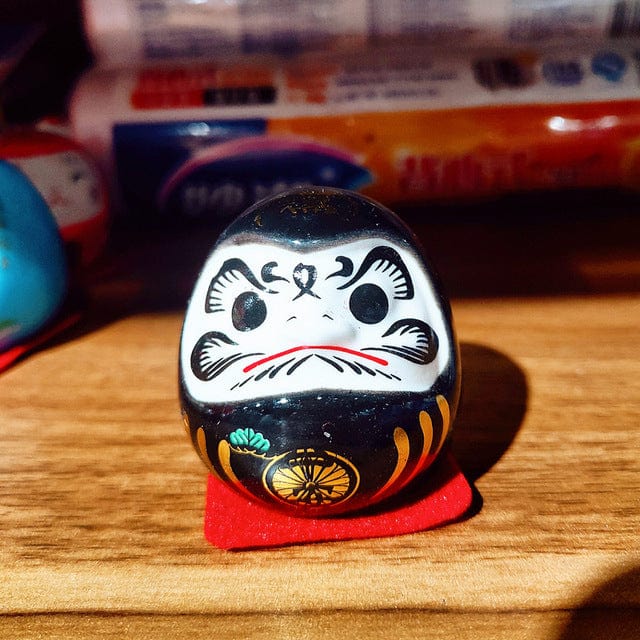 Daruma Japonais Noir
