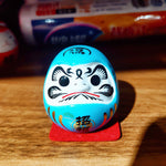 Daruma japonais Bleu