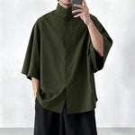 Chemise Homme Style Japonais Coupe Ample